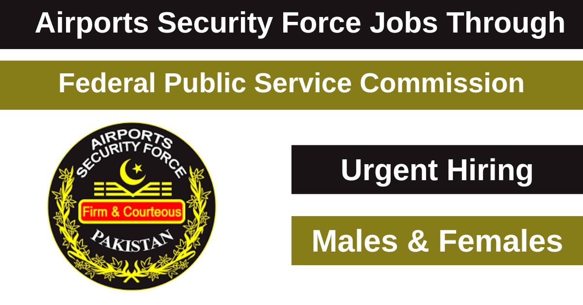 wonderful chance for interested job seekers to work in the Airports Security Force (ASF) this year.