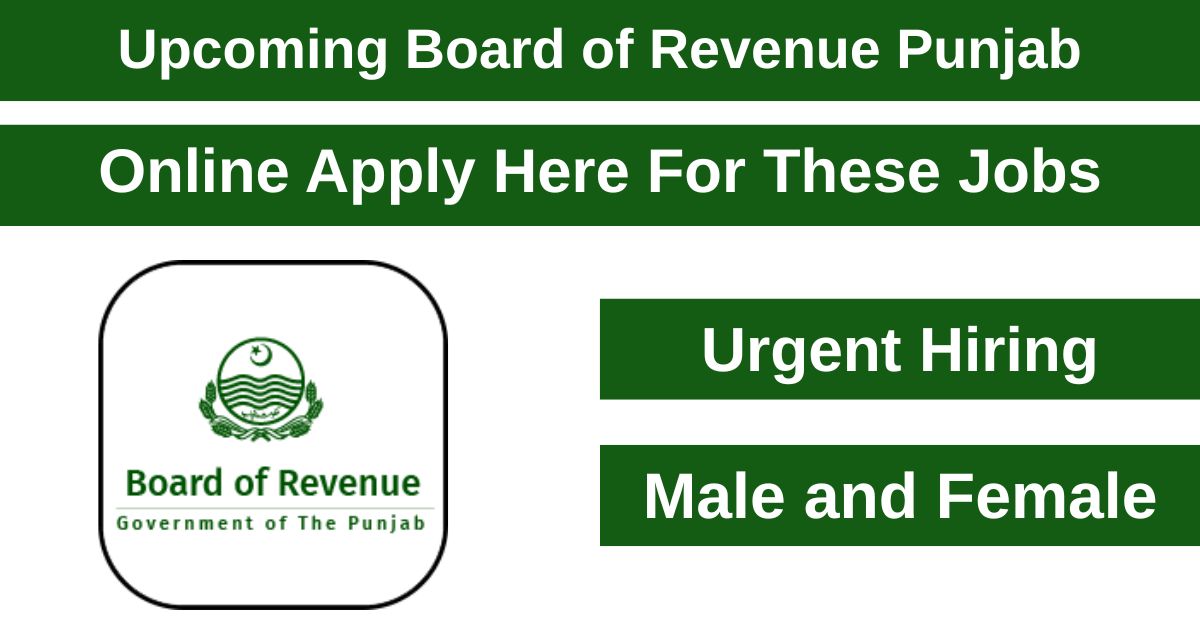 The Board of Revenue Punjab (PBR) has publicized career openings for the coming year.