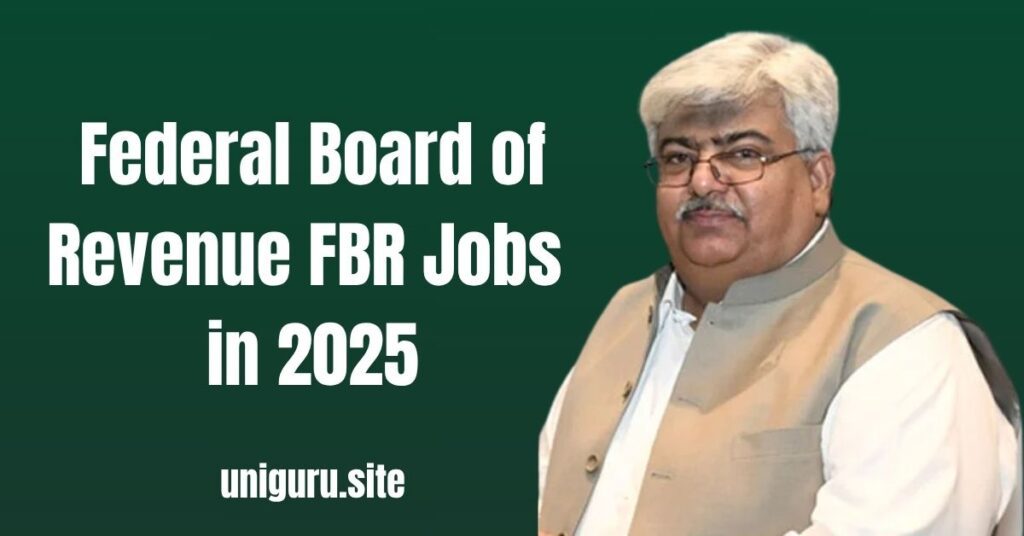 Federal Board of Revenue has declared new government jobs within different offices in 2025.