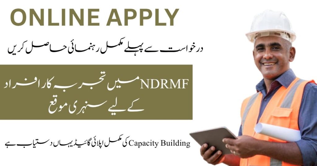 Capacity Building & Outreach Expert at NDRMF is a very important stake.