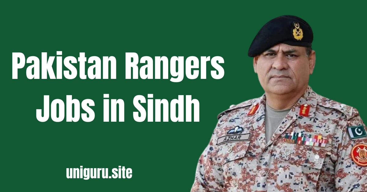 New government jobs are announced in Sindh Pakistan Rangers Sindh across the province.
